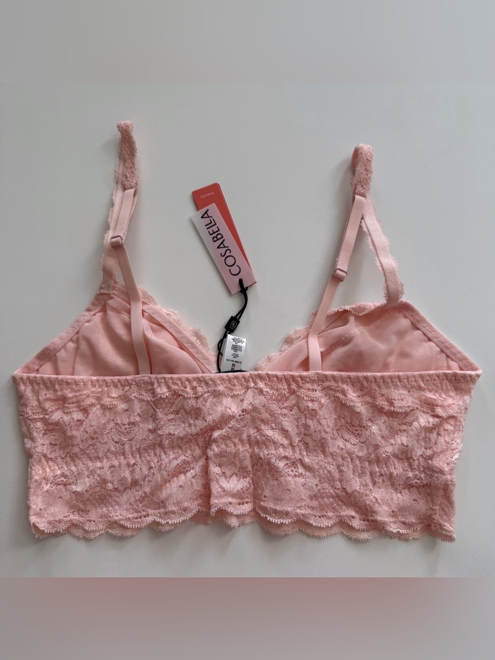 Cosabella Never Say Never Beauty Sweetie Bralette M Medium or S Small NWT - Picture 2 of 8